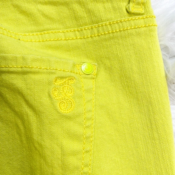 Jessica Simpson Yellow Forever Low Rise Jeans - Picture 5 of 12